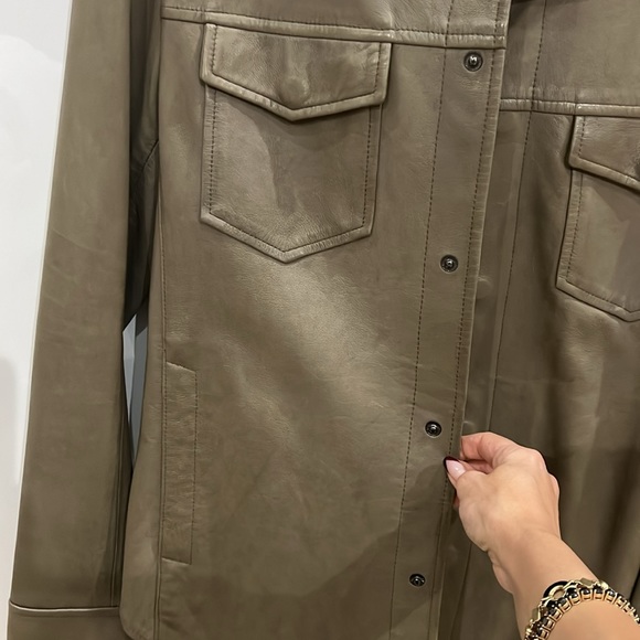 THEORY Mens shirt jacket. Size Medium. NWOT - Picture 9 of 10